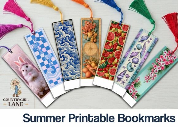Download Summer Printable Bookmark - Summer printable Collection
