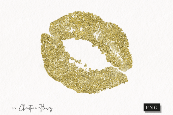 Download Gold Glitter Lips Clipart | Glitter Lips - Glitter Collection