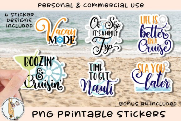 Download Cruise Trip Summer Printable Stickers - Summer printable Collection