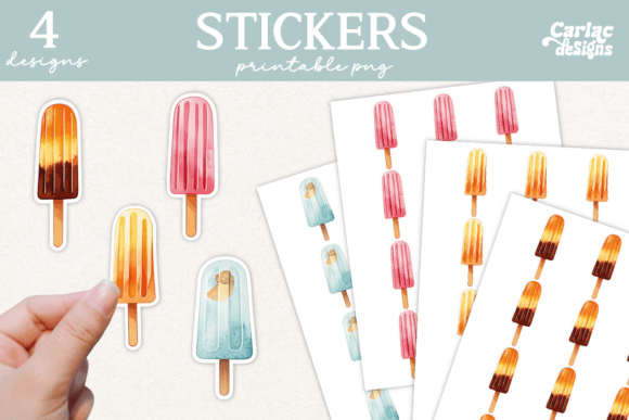 Download Summer Printable Stickers - Summer printable Collection