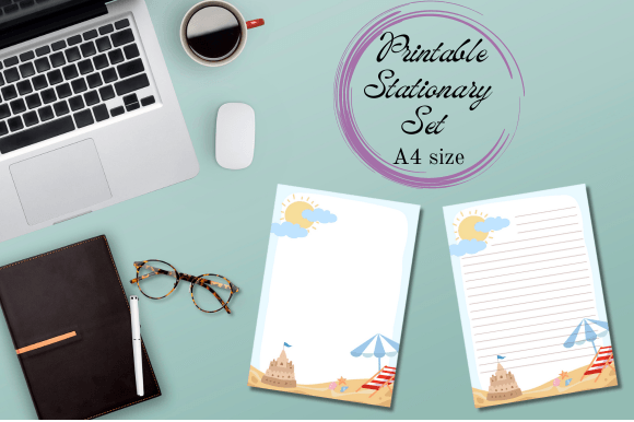 Download Summer Printable Stationery - Premium Resources